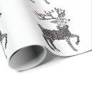 Recherche de andouillers de cerfs communs papier cadeau Renne