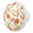 Recherche de moutarde boutons et poignées de porte Fleurs