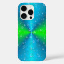 Recherche de cuir vert iphone coques Bleu
