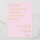 Recherche de pink mariage invitations Pour tous