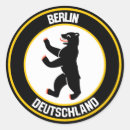 Recherche de ville de berlin autocollants Voyage