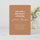 Recherche de terracotta baby shower invitations Moderne