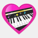 Recherche de pianos autocollants Amour