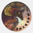 Recherche de dragon de flamme autocollants Mythologie