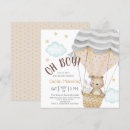 Recherche de baby shower garçon invitations Mignon
