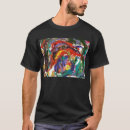 Suche nach abstrakte malerei tshirts Farbe