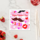 Recherche de moustaches serviettes Amour