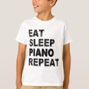 Recherche de piano tshirts Groupe