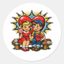 Recherche de 14 février autocollants Vintage