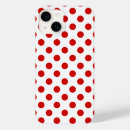 Recherche de pois rouge iphone coques Blanc