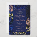 Recherche de royal blue mariage invitations Couple