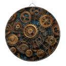 Recherche de steampunk jeux de fléchettes Engrenages