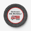 Recherche de firetruck assiettes Enfants