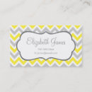 Recherche de chevron jaune cartes visite Professionnel