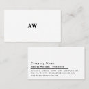 Recherche de simplistes cartes visite Customer