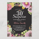 Recherche de partie 30ème surprise invitations Fête d'anniversaire
