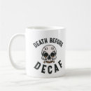 Suche nach tod vor decaf tassen Schädel