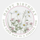 Recherche de occasions spéciales autocollants Fleur