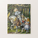 Recherche de alice puzzles Lewis carroll