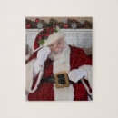 Suche nach retro weihnachten puzzle Santa claus