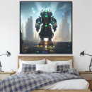 Suche nach roboter leinwandbilder Cyberpunk