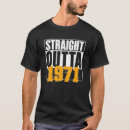 Recherche de anniversaire 1971 tshirts Tenue