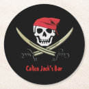 Recherche de jolly roger dessous de verres Crâne