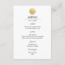 Suche nach hochzeitsmenü einladungen Gold