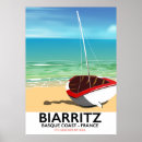 Suche nach biarritz poster Strand