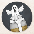 Recherche de fantôme dessous de verres Fête d'halloween