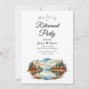 Recherche de rustic retirement party invitations À la retraite