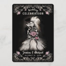 Recherche de jeune mariée gothique invitations Floral