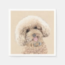 Recherche de chien jouet serviettes Caniche