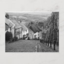 Recherche de colline cartes postales Noir et blanc