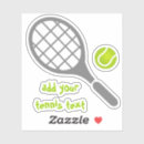 Suche nach tennisschläger aufkleber Kugel