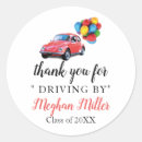 Recherche de vintage graduation autocollants Merci