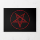 Recherche de sataniques vœux cartes Pentagramme