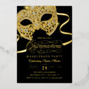Recherche de mascarade invitations Élégant
