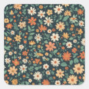 Recherche de motif minimaliste autocollants Fleur