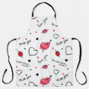 Recherche de coeur rose tabliers Tiré à main