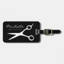 Recherche de salon de coiffure bagages étiquettes Ciseaux