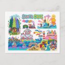 Recherche de illustrateurs cartes postales Californie