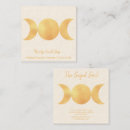 Suche nach triple moon visitenkarten Hexe