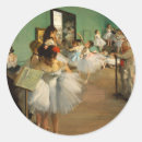 Recherche de edgar degas autocollants Danseurs de ballet