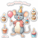 Suche nach weiße maus aufkleber Cartoon