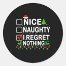 Recherche de regret autocollants Xmas