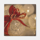 Recherche de boule rouge de noël magnets Hiver