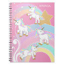 Recherche de licorne rose carnets Moderne
