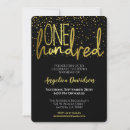 Recherche de centenaire anniversaire invitations Typographie