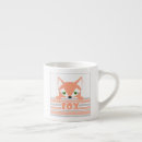 Recherche de renard de bébé tasses Orange